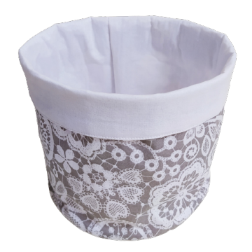 Kuchyňský košík - krajka