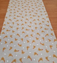 Běhoun na stůl - slepičky