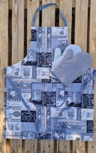 Dárkové balení - zástěra + chňapky - kuchař