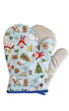 Chňapka s teflonem - vánoční 10