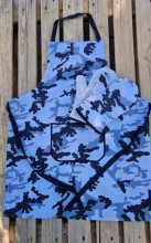 Dárkové balení - zástěra + chňapky - maskáč