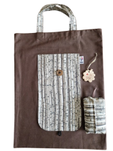 Skládací taška, obal na kapesníčky, drobná keramika 02