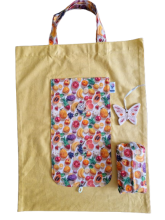 Skládací taška, obal na kapesníčky, drobná keramika 06