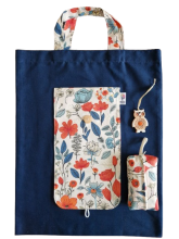 Skládací taška, obal na kapesníčky, drobná keramika 01