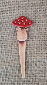 Keramický zápich muchomůrka