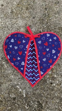 Srdíčková chňapka 22