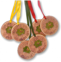 Keramické medaile na zakázku